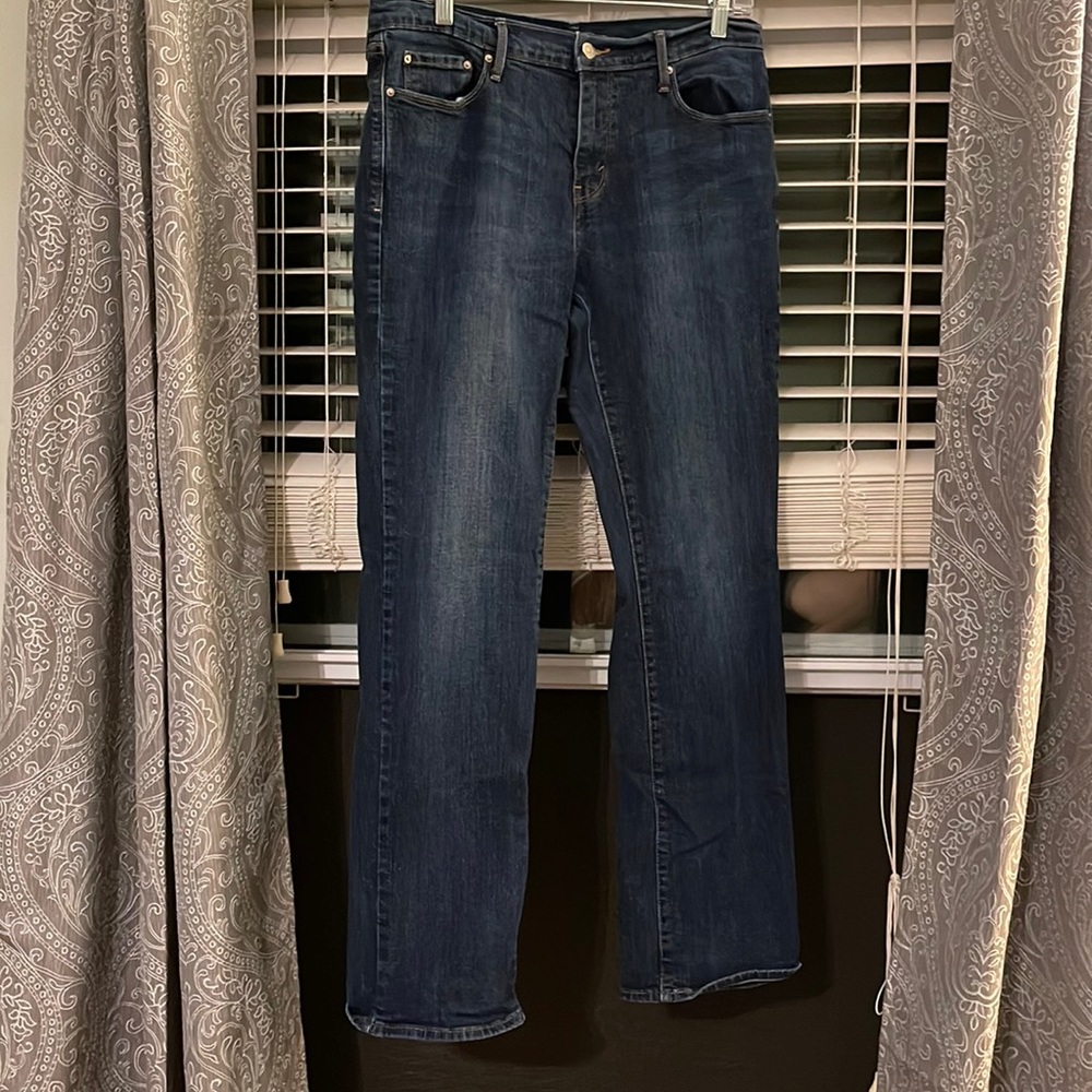 Sz 10 Levi’s Womens Straight Jeans